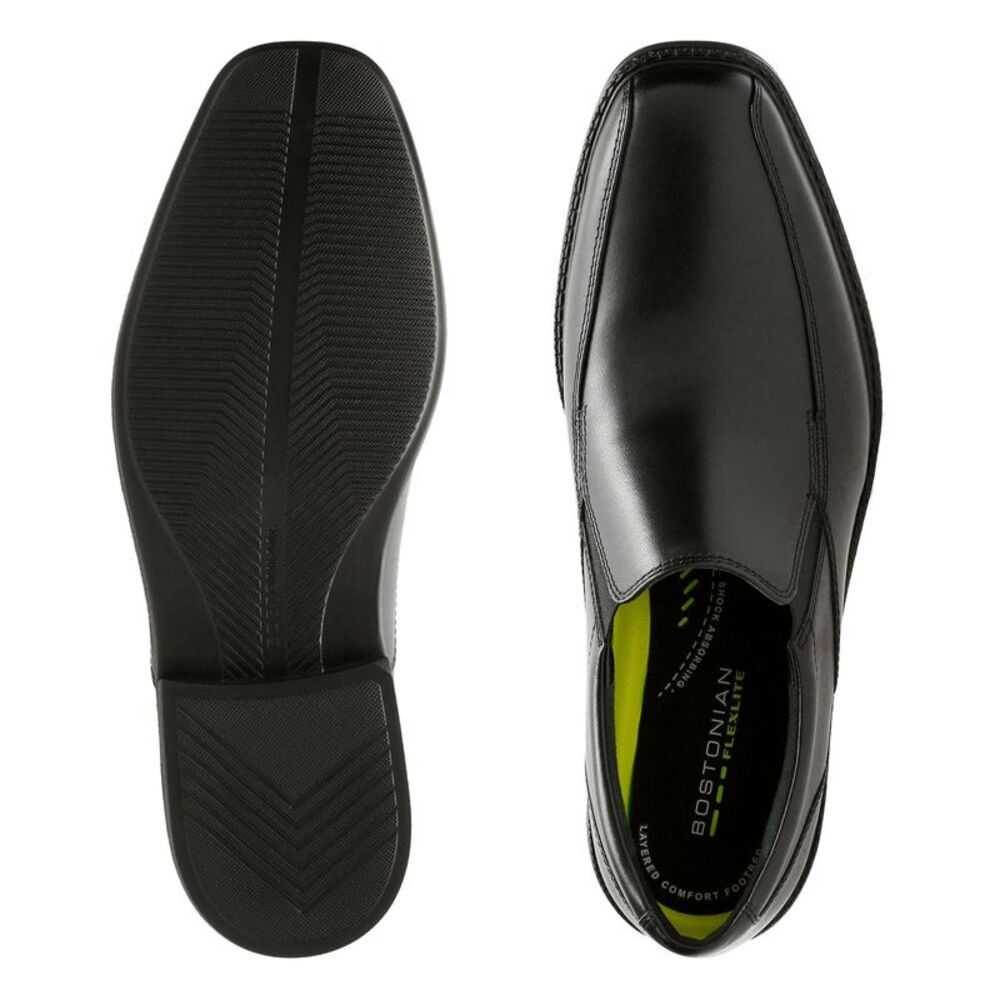 Clarks Mens Bolton Free Black Shoes (NWT) - Picture 6 of 6